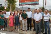 Sevilla anuncia que las obras de la carretera lorquina de Zarcilla de Ramos están concluidas