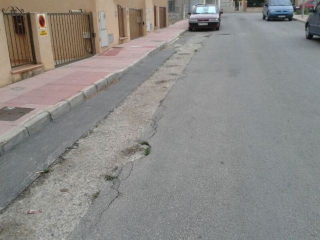 El PSOE de Archena denuncia que todas las calles del municipio tienen el asfalto en un pésimo estado - 1, Foto 1