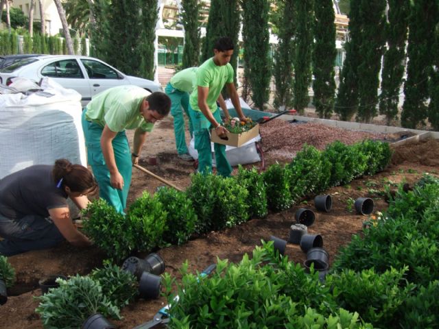 La ADLE pone en marcha un taller ocupacional de jardinería - 1, Foto 1