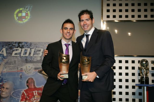 Kike, Álex y Duda reciben los premios como ´Mejores 2012-13´ que entrega la LNFS - 2, Foto 2