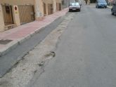 El PSOE de Archena denuncia que todas las calles del municipio tienen el asfalto en un pésimo estado