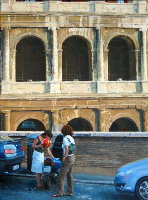El pintor Fidel Molina expone Entornos en Cartagena - 1, Foto 1