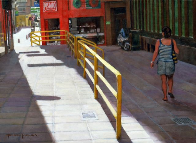 El pintor Fidel Molina expone Entornos en Cartagena - 2, Foto 2