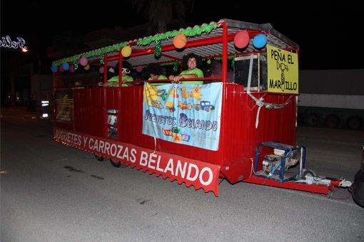 Las peñas dan brillo al multitudinario desfile de carrozas de Las Torres de Cotillas - 5, Foto 5