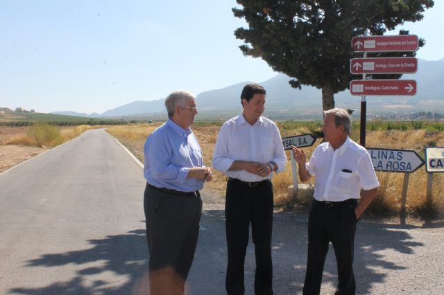 El consejero de Obras Públicas presenta en Jumilla el contrato para la conservación de carreteras del altiplano - 5, Foto 5