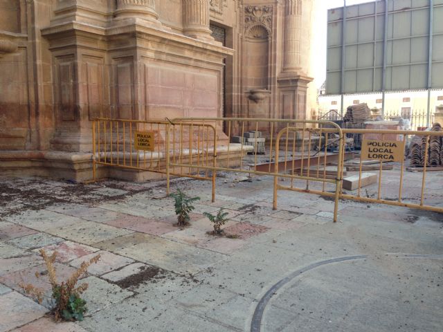 El PSOE denuncia la dejadez del Ayuntamiento de Lorca respecto a la Colegiata de San Patricio - 2, Foto 2