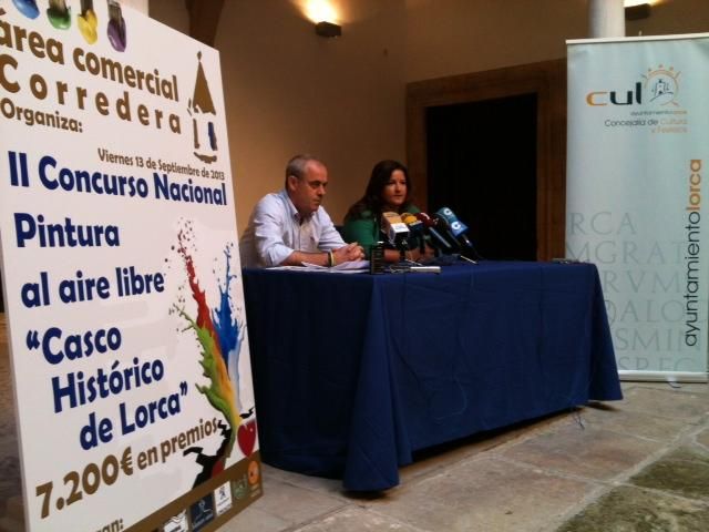 El II Concurso Nacional de Pintura al aire libre 'Casco Histórico de Lorca' aumenta los premios en 2.600 € con respecto a su primera edición - 1, Foto 1