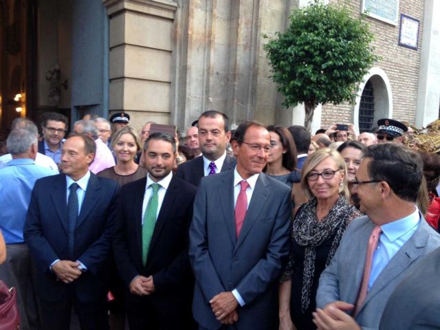 El Alcalde recibe a la patrona en el primer acto oficial de la Feria de Septiembre 2013 - 1, Foto 1