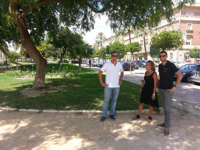 Jardines a punto para el comienzo de la Feria de Murcia - 1, Foto 1