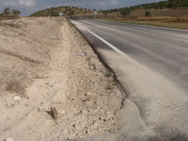 El PSOE denuncia las deficiencias de la carretera de la Zarcilla de Ramos - 5, Foto 5