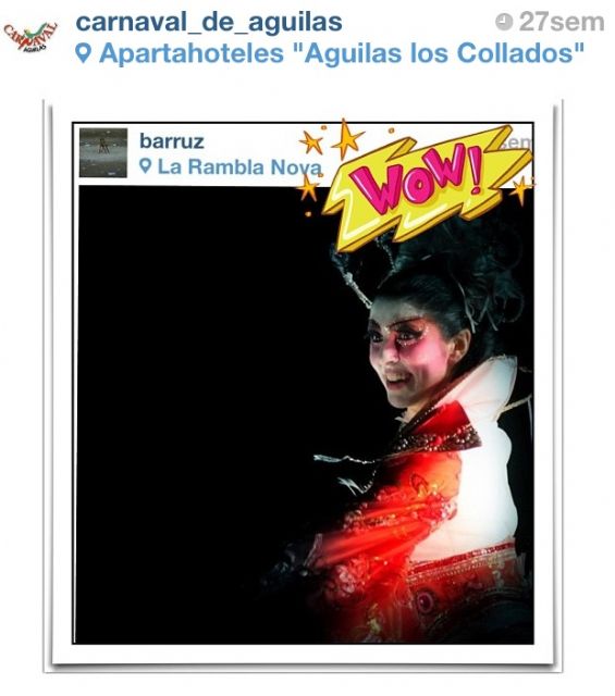 El ganador del concurso de Instagram de Carnaval visita Águilas - 1, Foto 1
