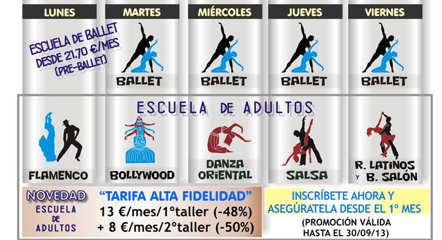 The School of Dance Manoli Canovas registration period opens for the new academic year 2013-2014, Foto 3