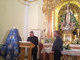 Nuevo manto para la Virgen de la Huerta, patrona de Los Ramos