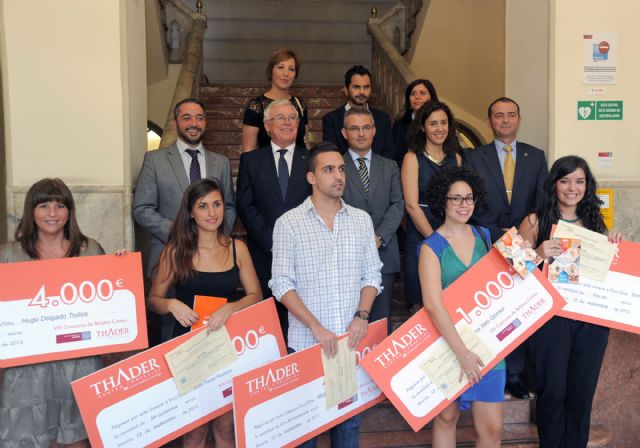 Ganadores de los premios del concurso de relato corto Thader-Universidad de Murcia - 1, Foto 1