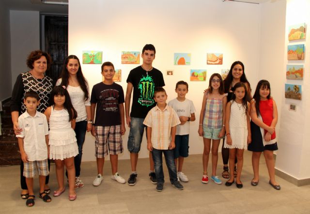Alumnos de la Escuela de Artes Nogalte realizan su primera exposición artística la Casa de los Duendes - 1, Foto 1