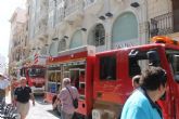 El sobrecalentamiento de un ascensor en la calle Mayor moviliza a los Bomberos