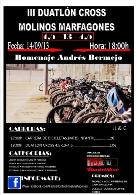 III Duatlon Cross de Los Molinos Marfagones - 1, Foto 1