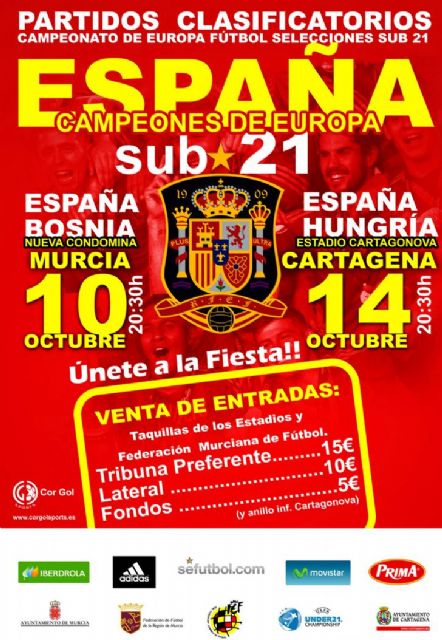 España sub21 se concentrará en Pinatar Arena - 1, Foto 1