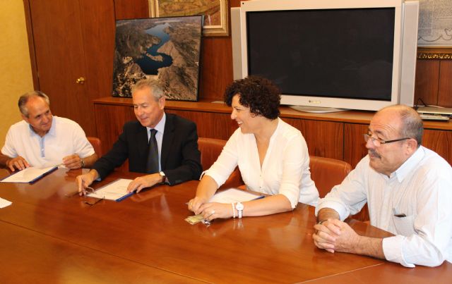 La Alcaldesa se reúne con el Presidente de la Confederación Hidrográfica del Segura para analizar los proyectos que se desarrollan en Puerto Lumbreras - 1, Foto 1