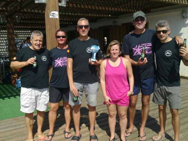 El totanero Jos Miguel Cano particip en la X Travesa a nado Isla Perdiguera – Los Alczares - 5