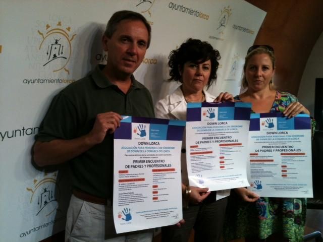 El Centro Cultural de la Ciudad acoge mañana por la tarde el primer encuentro de padres y profesionales de la asociación Down Lorca - 1, Foto 1