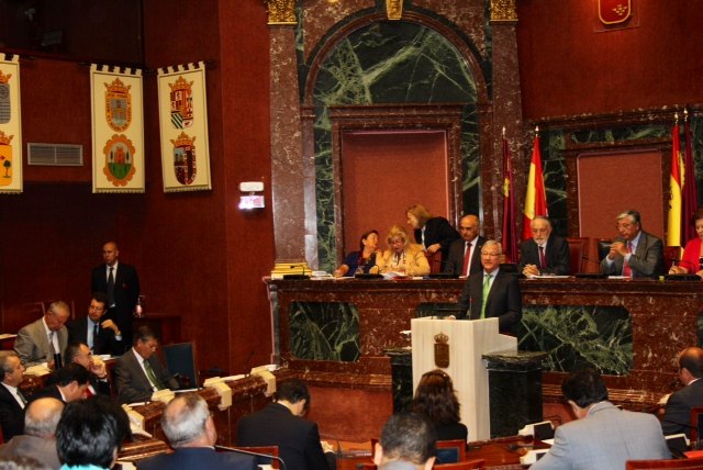 Valcárcel subraya que pese a la injusta financiación socialista, en la Región seguimos levantando hospitales y colegios - 2, Foto 2