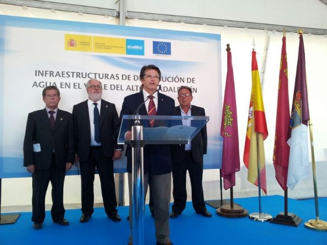 El Alcalde de Lorca subraya que el inicio de las obras para llevar el agua del Cerro Colorao a nuestra huerta es una muestra más del compromiso del Gobierno de España con Lorca - 1, Foto 1