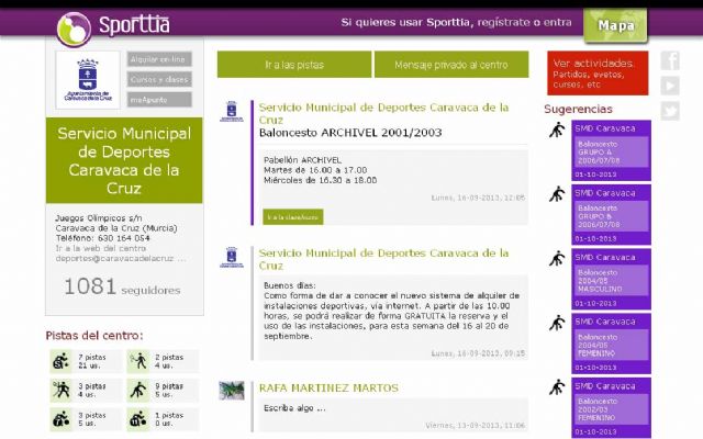 Deportes promociona el sistema online de reserva de pistas e instalaciones municipales - 1, Foto 1