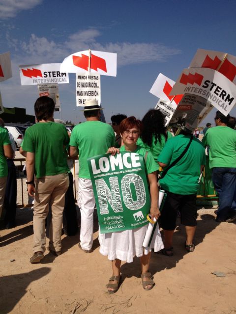 IU-Verdes apoya las protestas contra Wert y la LOMCE - 2, Foto 2