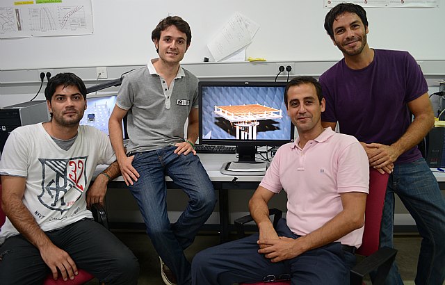 De izquierda a derecha: Alejandro J. Martínez, Raúl Guzmán, Jorge Garrido y José Luis Gómez, Foto 1