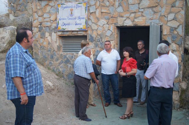 Entra en funcionamiento el depósito de agua potable de La Sierra, Foto 1