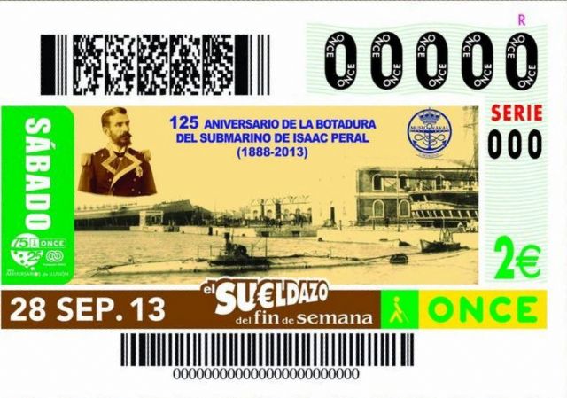 El Submarino Peral recorrerá la geografía española gracias a la ONCE - 4, Foto 4