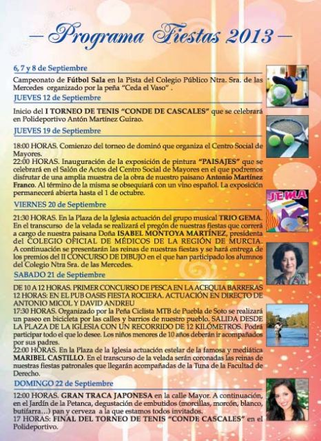 Comenzaron las fiestas patronales de Puebla de Soto - 4, Foto 4