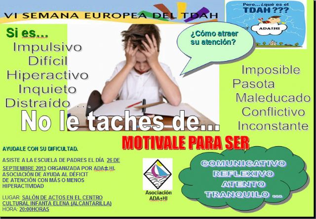 VI Semana Europea TDAH en Alcantarilla - 1, Foto 1
