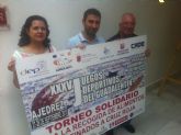 Ms de 80 jugadores participarn en el Campeonato de Ajedrez de los Juegos del Guadalentn que solidariamente colaborar con Cruz Roja