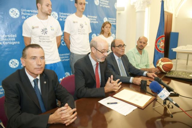 El convenio de la UPCT y el Club Basket Cartagena permitirá a los estudiantes compatibilizar formación y deporte - 2, Foto 2