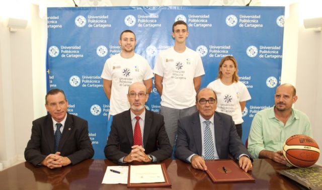 El convenio de la UPCT y el Club Basket Cartagena permitirá a los estudiantes compatibilizar formación y deporte - 3, Foto 3