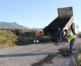 Agricultura acondicionar ms de 30 kilmetros en la red carreteras locales del municipio