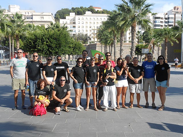 El totanero Jose Miguel Cano particip en la travesia de Cartagineses y Romanos - 1