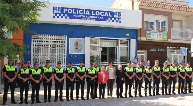 El consejero de Presidencia y la Alcaldesa inauguran las nuevas dependencias de la Policía Local de Puerto Lumbreras - 3, Foto 3
