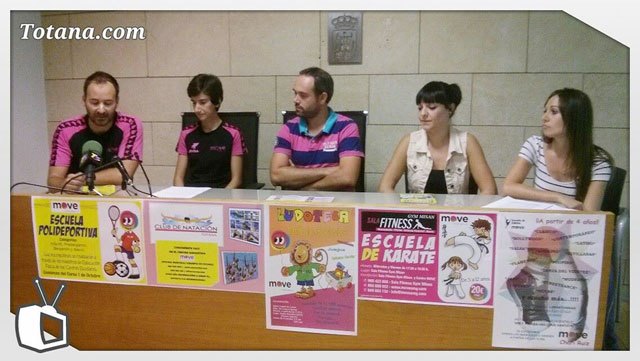 El Centro de Deporte, Salud y Ocio Move presenta una amplia oferta de actividades dirigida a todas las edades para la temporada 2013/14, Foto 1