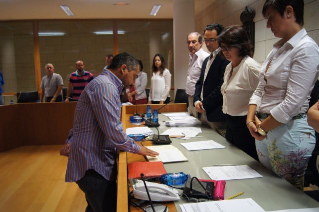 Toma posesión el nuevo concejal del Grupo Municipal Socialista, Antonio Navarro Tudela, Foto 1