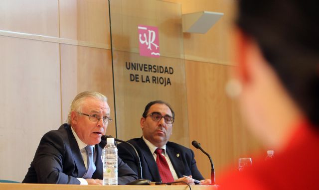 El rector Cobacho ofrece una conferencia sobre Derecho agrario en la Universidad de La Rioja - 1, Foto 1