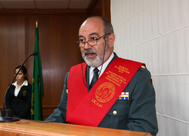 El coronel José Ortega apadrina la III promoción del Máster Oficial en Ciencias de la Seguridad y Criminología - 3, Foto 3