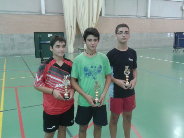 6 Trophies for Club players in Totana TM Mula City Open held this past weekend in the Pavilion Javi Garcia., Foto 2