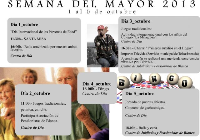 Blanca dedica una semana a las personas mayores - 1, Foto 1