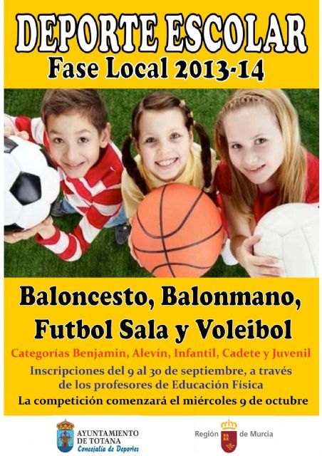 We present the program "School Sports" aimed at students aged 8 to 18, Foto 2