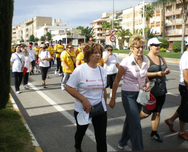 Más de 200 lumbrerenses participan en la 'III Marcha Solidaria' de la Asociación Lumbrerense de Enfermos de Alzheimer ALDEA - 1, Foto 1