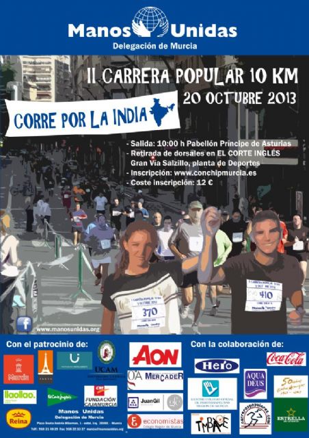 Carrera benéfica de Manos Unidas para construir un centro de formación agrícola en India - 2, Foto 2