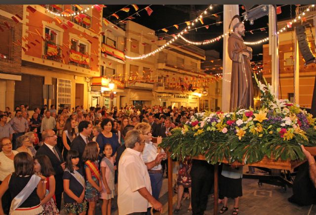 El delegado del Gobierno de la Región de Murcia abrió anoche las Fiestas de Puerto Lumbreras - 1, Foto 1